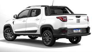 New 2024 Fiat Strada Tributo 125  Compact Pickup Truck [upl. by Annahsit596]