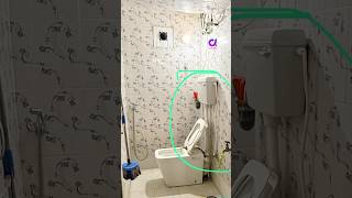 Bathroom Makeover on Budget😱 bathroommakeover makeover bathroomdesign [upl. by Avan652]