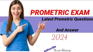 PROMETRIC EXAM LATEST PROMETRIC QUESTIONS AND ANSWER IN NURSING 2024 SAMPLE QUESTIONS QATAR SAUDI [upl. by Eidnew890]