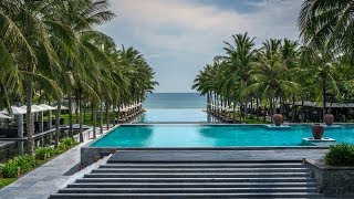 FOUR SEASONS RESORT THE NAM HAI VIETNAM SPECTACULAR HOTEL amp POOLS [upl. by Lorens256]