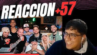 REACCION A 57 KAROL G Feid DFZM ft Ovy On The Drums J Balvin Maluma Ryan Castro Blessd [upl. by Iorgo]