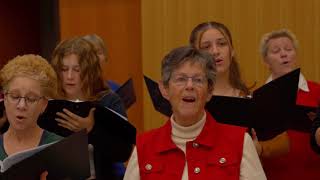 Whitworth University Community Chorale Peace Peace [upl. by Enerehs]