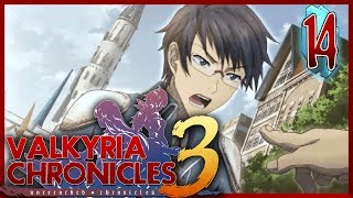 Valkyria Chronicles 3  EP  14  Village SOS [upl. by Aiekat517]