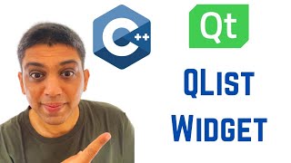 Qt Tutorials For Beginners  QListWidget [upl. by Nauqan]