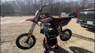 FASTEST Pitbike Money Can Buy  Piranha 190 [upl. by Ynaiffit]