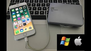 Back up and Restore iPhone to an external storage PC and Mac [upl. by Oehsen]