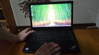 Lenovo Thinkpad T480 I58350u 16gb Ram 512gb Ssd [upl. by Hluchy]