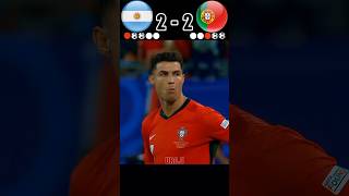 Argentina vs Portugal World Cup Final Penalty Shootout [upl. by Stormy]