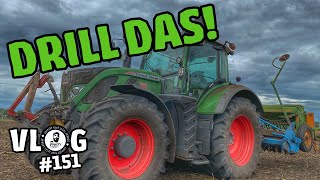 farmVLOG 151 Drill das Zwischenfrucht kommt rein Kartoffeln kommen raus [upl. by Azirb91]