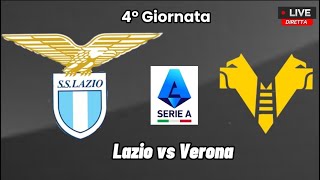 Lazio vs Hellas Verona con telecronaca in diretta live [upl. by Og]