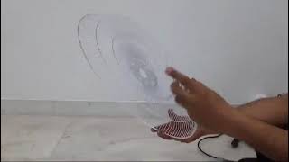 Unboxing and installation video manual for Kuhl Inspira W1 BLDC Wall Fan [upl. by Lilia]