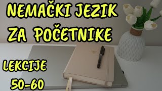 NEMACKI JEZIK ZA POCETNIKE ● LEKCIJE OD 50 DO 60 [upl. by Arda]