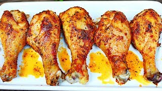 Best Ever Baked Chicken Drumsticks  Easy Baked Chicken Recipe [upl. by Jamila266]