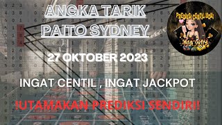 PREDIKSI ANGKA PAITO SYDNEY  27 OKTOBER 2023 [upl. by Anomar]