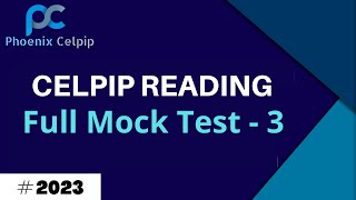 Celpip Full Reading Test 3 With Answers  Phoenix Celpip [upl. by Hairahcez]