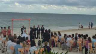 Russian Wedding Minister Ceremony Puerto Morelos Mexico [upl. by Yeltneb]