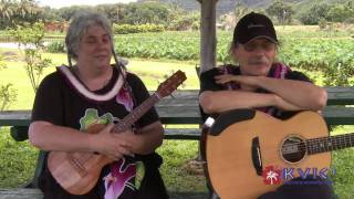 Doug amp Sandy McMaster Broadcast  Slack Key Guitar amp Ukulele  KVICTV myKauaicom [upl. by Ihskaneem]