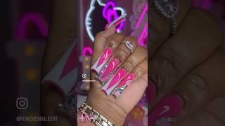 VDAY DUCK NAILS 😍💕💋✨ FULL TUTORIAL OUT NOW 🫶🏽 [upl. by Able]