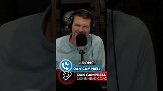 Dan Campbell shares his thoughts when talking heads say the Lions are running up the score shorts [upl. by Graniela]