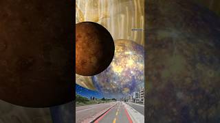 VfX falling on Earth planet short video part 33 virl VFX VFX Shorts VFX virlshort [upl. by Nevi]