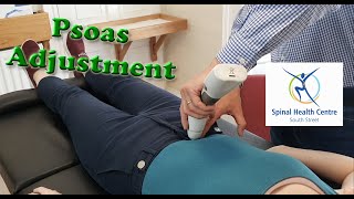 Chiropractic Activator Psoas Adjustment [upl. by Nnyliak]