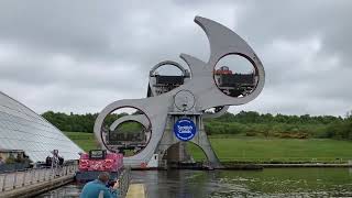 Falkirk Wheel in action timelapse [upl. by Etnaled268]