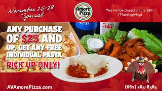 Get Free Pasta with 25 [upl. by Aerdnu]