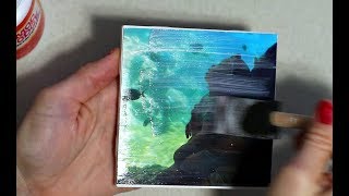 How To Do Photo Transfer Coasters [upl. by Neelcaj]