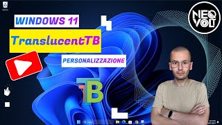 Come rendere trasparente la barra delle applicazioni di Windows 11 [upl. by Alyel]