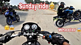 SUNDAY RIDING MORNING TIME JAY RIDER 07Up GKP 🤩splendor ns125 rider viral viralvideos vlog [upl. by Elimaj512]