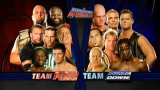 WWE Bragging Rights 2009 Team Raw vs Team SmackDown [upl. by Aarika57]