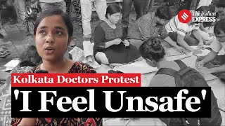 Kolkata Doctor Death quotWe Feel Unsafequot Women Doctors Speak Out  RG Kar Medical College Protest [upl. by Allicsirp]