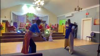 Ascend by Victoria Orenze  Lift him up hymn by Bentia Jones mime and praise dance ministry [upl. by Dnomra]