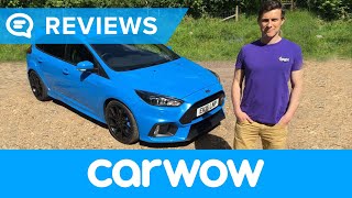 Ford Focus RS Hot Hatch 2017 review  Mat Watson Reviews [upl. by Llehsam]