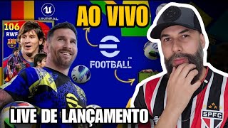 111 EFOOTBALL 2025 ABERTURA DOS SERVIDORES AO VIVO TESTANDO O NOVO JOGO AO VIVO [upl. by Clere522]