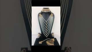 Subiya Hyderabadi jewellery fashion set accessories jewellery [upl. by Narih]