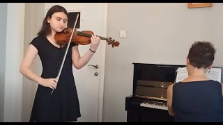 Elif Kosa  JBAccolay Concerto No1 in A Minor [upl. by Hellman]