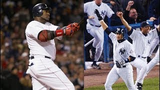 All Red Sox vs Yankees walk offs [upl. by Naul]