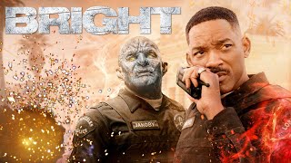 Bright 2017 Movie  Will Smith Joel Edgerton Noomi Rapace Lucy Fry Édgar  Review amp Facts [upl. by Eibot]