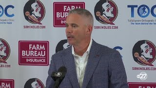 FSU spring practices begins Tuesday with ACC lawsuit hanging over program [upl. by Telfer862]