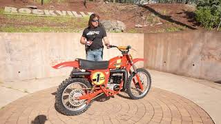 1978 MAICO MC400 CLASSIC BIG BORE 2 STROKE [upl. by Inalaeham]