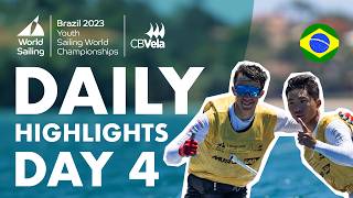 Day 4  Youth Sailing World Championships  Búzios 2023 [upl. by Juliana41]