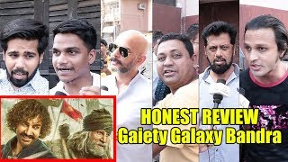 Thugs Of Hindostan HONEST REVIEW  Gaiety Galaxy Bandra  Aamir Khan Amitabh Bachchan [upl. by Tenom]