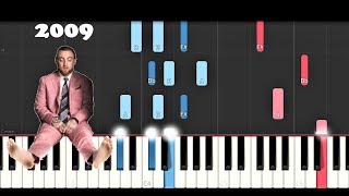 Mac Miller  2009 Piano Tutorial [upl. by Nitram]