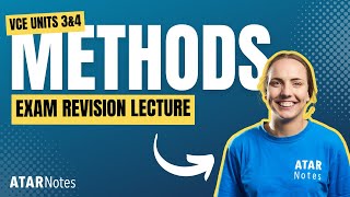 VCE Methods 3amp4 Exam Revision Lecture 2024 [upl. by Dimitry]