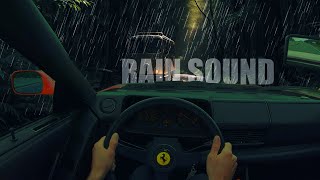 rain sound in carASMR [upl. by Carlota]