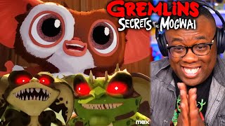 GREMLINS CARTOON SERIES Gremlins Secrets of the Mogwai Trailer REACTION  HBO Max [upl. by Adlemy]