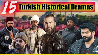 15 best TURKISH 🇹🇷 historical DRAMAS series to watch [upl. by Woodley454]