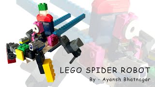 LEGO SPIDER ROBOT [upl. by Adallard]