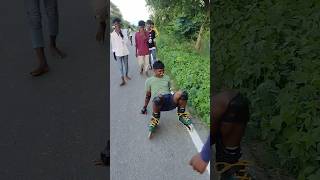 Rollerblading Challenges Gone WildReal😲😲Life Reactions skating bby otherskating [upl. by Nomyar205]